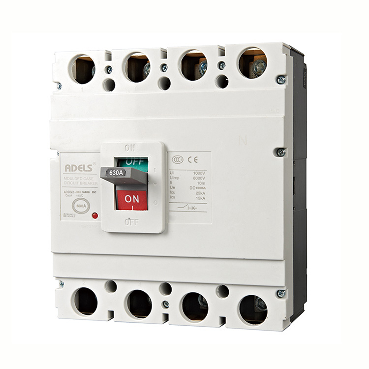 Taksita Nuna Ĝis 630a 1000v Pv Dc Molded Case Circuit Breaker